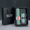 3-in-1 Vacuum Insulated Thermal Flask Set with Cup | Hot & Cold Stainless Steel Flask 3-in-1 Vacuum Insulated Thermal Flask Set with Cup | Hot & Cold Stainless Steel Flask