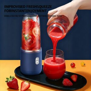 2-In-1 Portable Juicer Blender | USB Rechargeable Smoothie Maker
