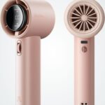 Zephyra Handheld Mini Fan | Portable Rechargeable Personal Cooling Fan with Stand