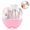 Apple-Style 9pcs Nail Care Manicure & Pedicure Set | Cutter & Cuticle Clipper Grooming Kit (Gift Case) Apple-Style 9pcs Nail Care Manicure & Pedicure Set | Cutter & Cuticle Clipper Grooming Kit (Gift Case)