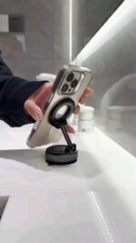 Electric Vacuum Magnetic Phone Mount Holder (360° Rotatable Car Phone Holder)