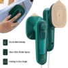 Portable Handheld Mini Steam Iron | Travel Garment Steamer & Dry/Wet Iron